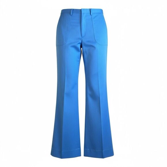 Vintage Sansabelt Blue Golf Pants 70s Mod Slacks Men’s Retro Style - Picture 3 of 16